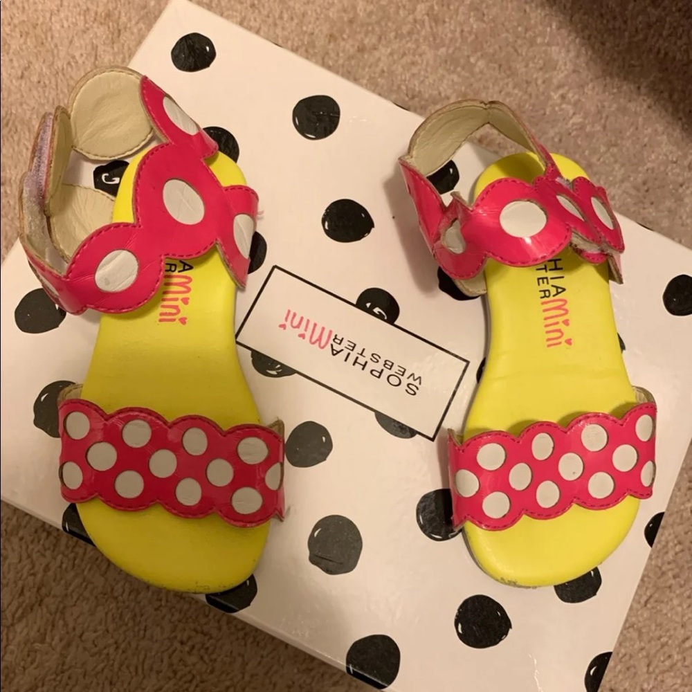 Sophia Webster kids sandals size 24 ER